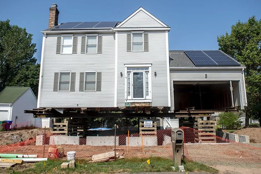 House Raising Or Lifting