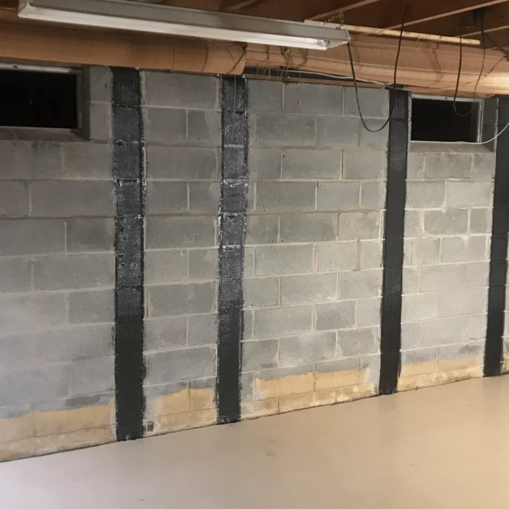 carbonarmor wall stabilization beaver dam, ky