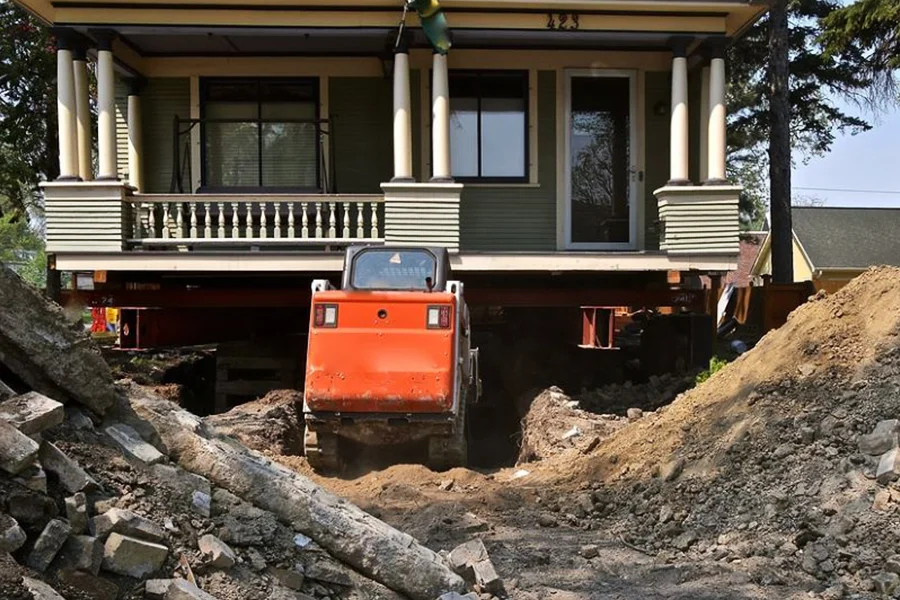house raising or lifting beaver dam, ky